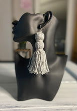 Load image into Gallery viewer, Double knot tassel earrings
