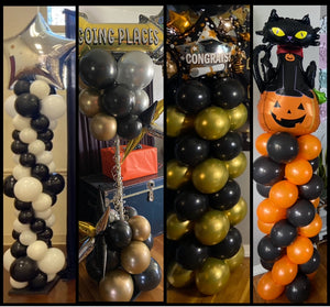 Balloon Columns - Must Contact Us To Book