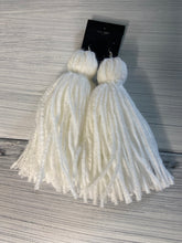 Load image into Gallery viewer, Tassel Earrings - 6in.
