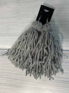 Tassel Earrings - 6in.