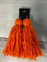 Load image into Gallery viewer, Tassel Earrings - 6in.
