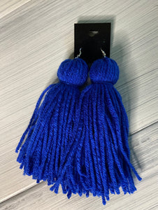 Tassel Earrings - 6in.