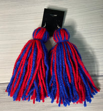 Load image into Gallery viewer, Tassel Earrings - 6in.
